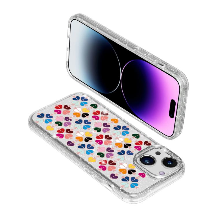 Glitzernde Kristall Rotes Herz Muster Handyhülle, Für iPhone 15, Für iPhone 14 Plus, Für iPhone 14, Für iPhone 14 Pro, Für iPhone 14 Pro Max, Für iPhone 13 Pro Max, Für iPhone 13 Pro, Für iPhone 13