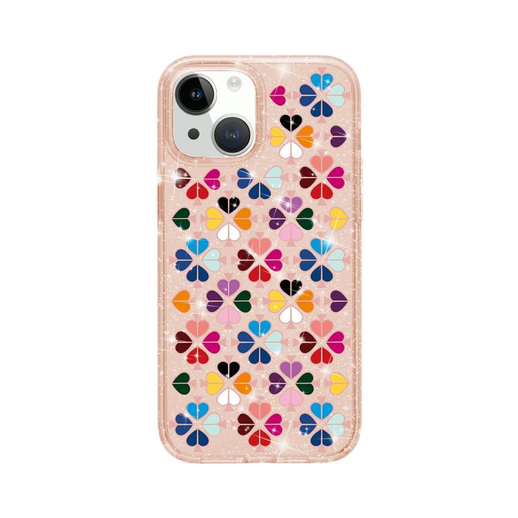 Glitzernde Kristall Rotes Herz Muster Handyhülle, Für iPhone 15, Für iPhone 14 Plus, Für iPhone 14, Für iPhone 14 Pro, Für iPhone 14 Pro Max, Für iPhone 13 Pro Max, Für iPhone 13 Pro, Für iPhone 13