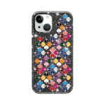 Glitzernde Kristall Rotes Herz Muster Handyhülle, Für iPhone 15, Für iPhone 14 Plus, Für iPhone 14, Für iPhone 14 Pro, Für iPhone 14 Pro Max, Für iPhone 13 Pro Max, Für iPhone 13 Pro, Für iPhone 13