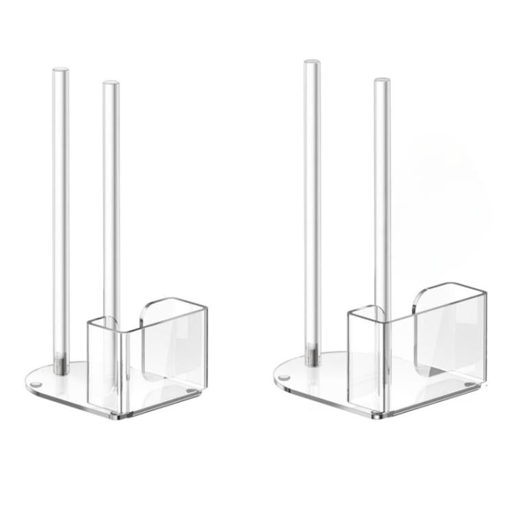 Transparenter Acryl-Deckelhalter für Einmachgläser, 70 mm normale Öffnung, 86 mm normale Öffnung, 70 mm und 86 mm, 2 Stück/Packung