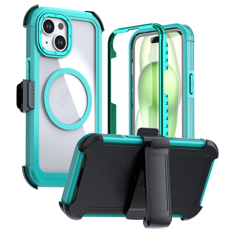 Acryl Vollschutz Magnetische Handyhülle mit Rückclip, Für iPhone 14 / 13, Für iPhone 14 Pro, Für iPhone 14 Pro Max, Für iPhone 13 Pro Max, Für iPhone 13 Pro, Für iPhone 12 / 12 Pro