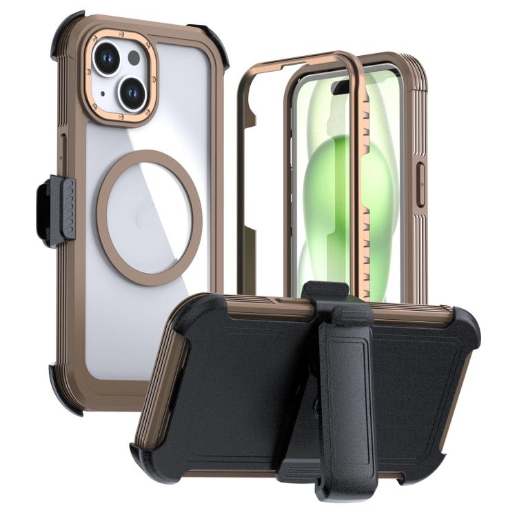 Acryl Vollschutz Magnetische Handyhülle mit Rückclip, Für iPhone 14 / 13, Für iPhone 14 Pro, Für iPhone 14 Pro Max, Für iPhone 13 Pro Max, Für iPhone 13 Pro, Für iPhone 12 / 12 Pro