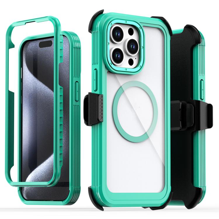 Acryl Vollschutz Magnetische Handyhülle mit Rückclip, Für iPhone 14 / 13, Für iPhone 14 Pro, Für iPhone 14 Pro Max, Für iPhone 13 Pro Max, Für iPhone 13 Pro, Für iPhone 12 / 12 Pro