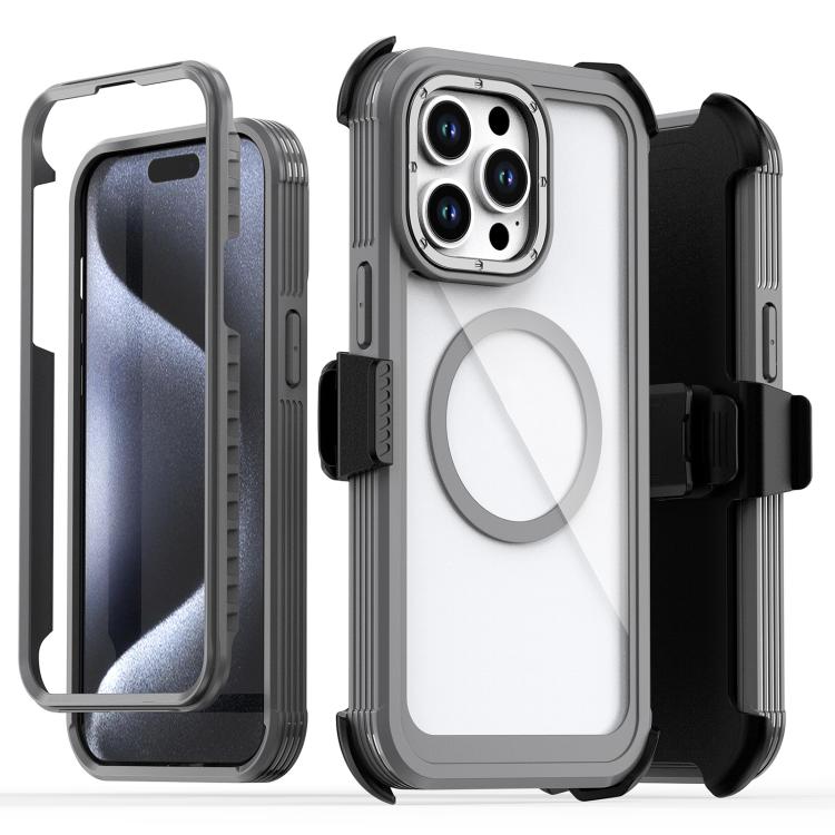 Acryl Vollschutz Magnetische Handyhülle mit Rückclip, Für iPhone 14 / 13, Für iPhone 14 Pro, Für iPhone 14 Pro Max, Für iPhone 13 Pro Max, Für iPhone 13 Pro, Für iPhone 12 / 12 Pro