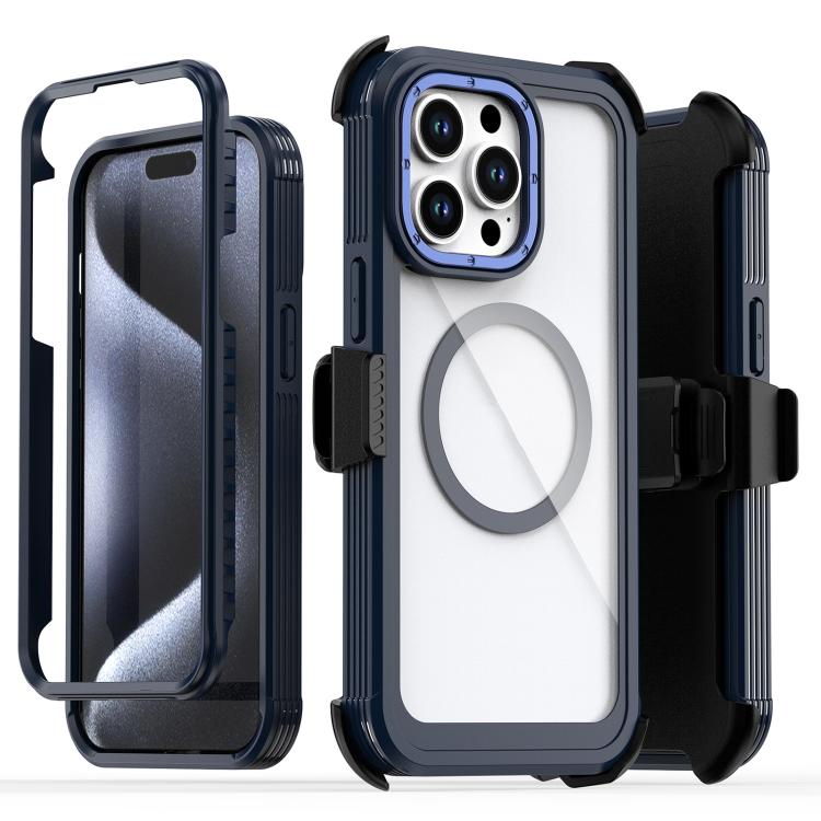 Acryl Vollschutz Magnetische Handyhülle mit Rückclip, Für iPhone 14 / 13, Für iPhone 14 Pro, Für iPhone 14 Pro Max, Für iPhone 13 Pro Max, Für iPhone 13 Pro, Für iPhone 12 / 12 Pro