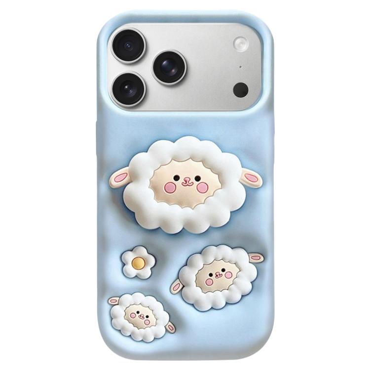 3D Cartoon Holder Full Coverage Shockproof Silicone Phone Case, For iPhone 17 Pro Max, For iPhone 17 Pro, For iPhone 17, For iPhone 16 Pro Max, For iPhone 16 Pro, For iPhone 16, For iPhone 15 Pro Max, For iPhone 15 Pro, For iPhone 15, For iPhone 14    ...