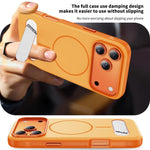 Zweifarbige Imitation Original Magnetic Phone Case mit Halter, für iPhone 17 Pro Max, für iPhone 17 Pro