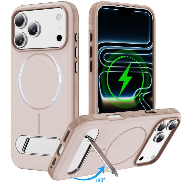 Zweifarbige Imitation Original Magnetic Phone Case mit Halter, für iPhone 17 Pro Max, für iPhone 17 Pro