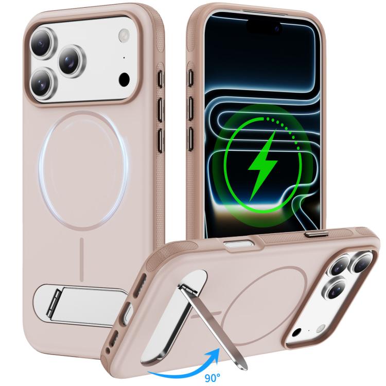 Zweifarbige Imitation Original Magnetic Phone Case mit Halter, für iPhone 17 Pro Max, für iPhone 17 Pro