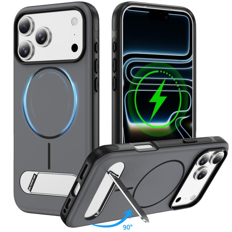 Zweifarbige Imitation Original Magnetic Phone Case mit Halter, für iPhone 17 Pro Max, für iPhone 17 Pro