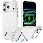 Zweifarbige Imitation Original Magnetic Phone Case mit Halter, für iPhone 17 Pro Max, für iPhone 17 Pro
