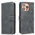 Einfarbige Kalbslederstruktur RFID vegane Leder-Handyhülle, Für iPhone XS Max, Für iPhone 6 Plus/7 Plus/8 Plus, Für iPhone 6 / 7 / 8