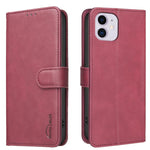 Einfarbige Kalbslederstruktur RFID vegane Leder-Handyhülle, Für iPhone XS Max, Für iPhone 6 Plus/7 Plus/8 Plus, Für iPhone 6 / 7 / 8
