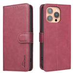 Einfarbige Kalbslederstruktur RFID vegane Leder-Handyhülle, Für iPhone XS Max, Für iPhone 6 Plus/7 Plus/8 Plus, Für iPhone 6 / 7 / 8