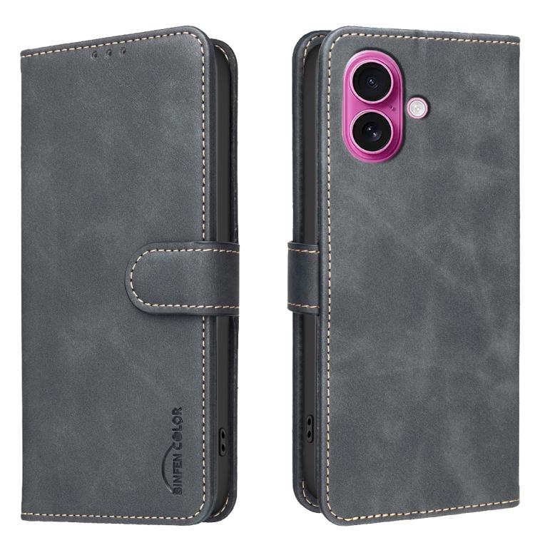 Einfarbige Kalbslederstruktur RFID vegane Leder-Handyhülle, Für iPhone 16, Für iPhone 15 Pro Max, Für iPhone 15 Pro, Für iPhone 14 Plus / 15 Plus, Für iPhone 15, Für iPhone 13 / 14, Für iPhone 14 Pro, Für iPhone 14 Pro Max