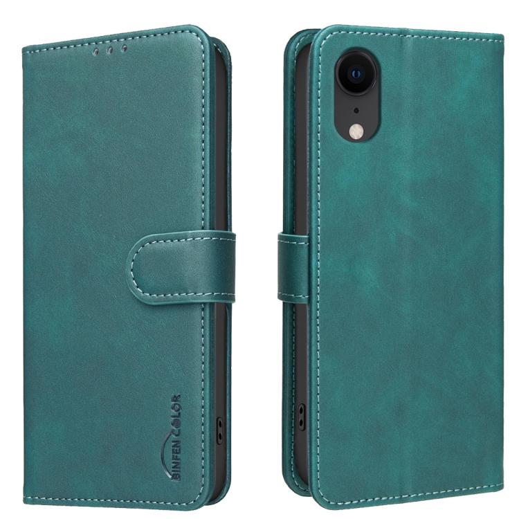 Einfarbige Kalbslederstruktur RFID vegane Leder-Handyhülle, Für iPhone XS Max, Für iPhone 6 Plus/7 Plus/8 Plus, Für iPhone 6 / 7 / 8