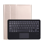 A098B-A Abnehmbare ABS Ultra-dünne Bluetooth-Tastatur + TPU Schutzhülle für iPad Air 11 2024 / 2025 / Air 4 10,9 Zoll 2020, mit Ständer & Stiftefach & Touch, A098B-A