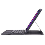A098B-A Abnehmbare ABS Ultra-dünne Bluetooth-Tastatur + TPU Schutzhülle für iPad Air 11 2024 / 2025 / Air 4 10,9 Zoll 2020, mit Ständer & Stiftefach & Touch, A098B-A