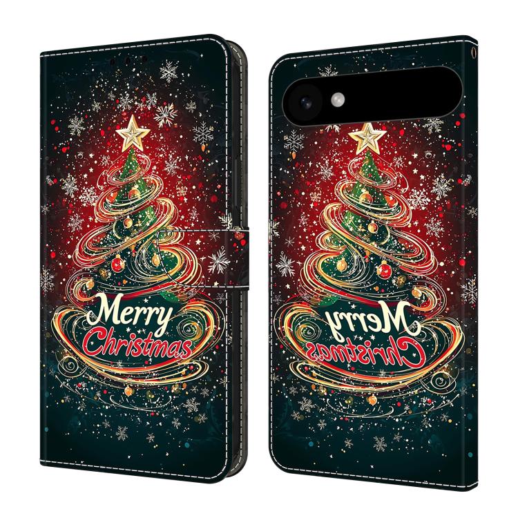 Handyhülle aus veganem Leder mit kristallartiger Bemalung, für iPhone Air, für iPhone 16 Pro Max, für iPhone 16 Pro, für iPhone 16