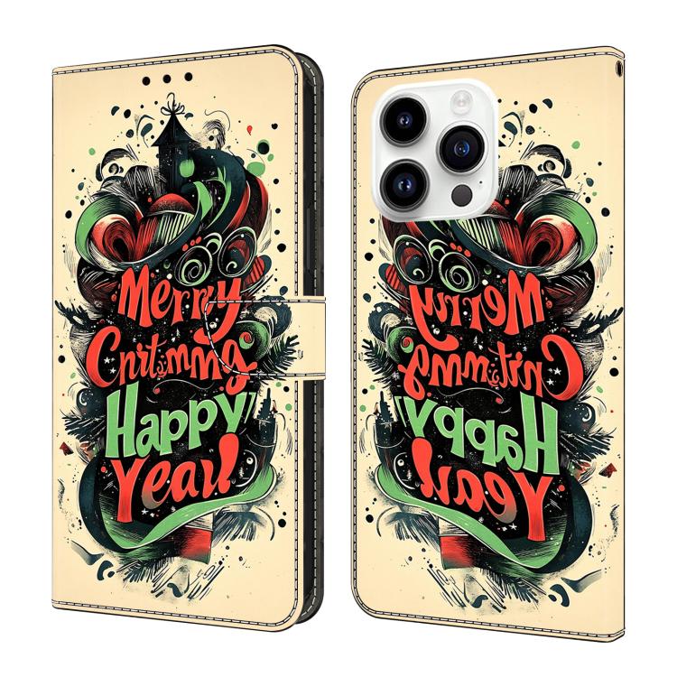 Handyhülle aus veganem Leder mit kristallartiger Bemalung, für iPhone Air, für iPhone 16 Pro Max, für iPhone 16 Pro, für iPhone 16