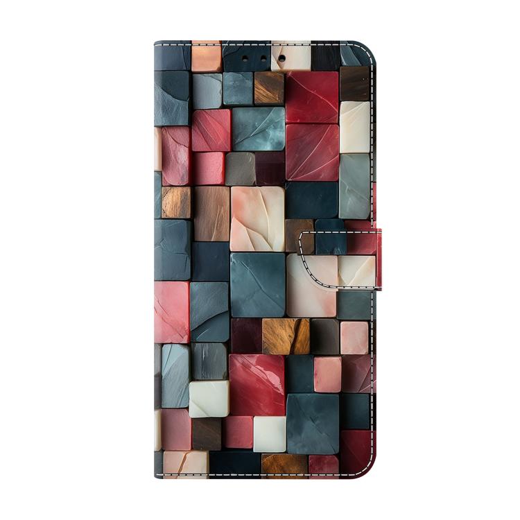 Kristallähnliche bemalte vegane Leder-Handyhülle, Für iPhone 11