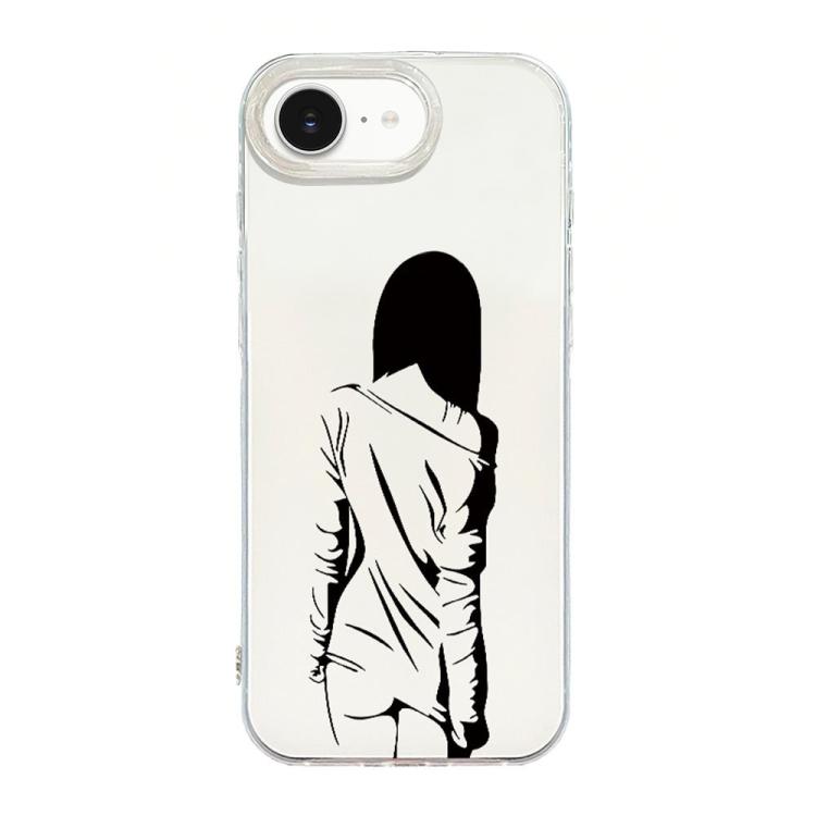 Transparenter Rahmen IMD Creme Handyhülle, Für iPhone 17e / 16e, Für iPhone 17 Pro Max, Für iPhone 17 Pro, Für iPhone 17, Für iPhone Air, Für iPhone 16 Pro Max, Für iPhone 16 Pro, Für iPhone 16 Plus, Für iPhone 16, Für iPhone 15 Pro Max, Für iPhone 15 Pro