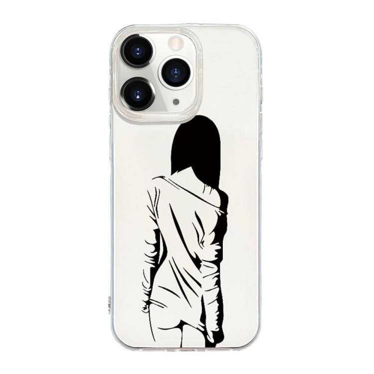 Transparenter Rahmen IMD Creme Handyhülle, Für iPhone 11 Pro Max, Für iPhone 11, Für iPhone 11 Pro, Für iPhone X / XS, Für iPhone XR, Für iPhone XS Max, Für iPhone 8 Plus / 7 Plus