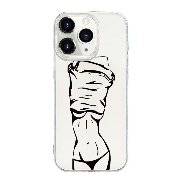 Transparent Frame IMD Cream Phone Case, For iPhone 11 Pro Max, For iPhone 11, For iPhone 11 Pro, For iPhone X / XS, For iPhone XR, For iPhone XS Max, For iPhone 8 Plus / 7 Plus