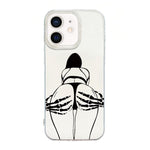 Transparent Frame IMD Cream Phone Case, For iPhone 11 Pro Max, For iPhone 11, For iPhone 11 Pro, For iPhone X / XS, For iPhone XR, For iPhone XS Max, For iPhone 8 Plus / 7 Plus