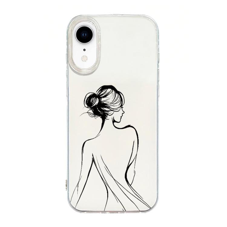 Transparent Frame IMD Cream Phone Case, For iPhone 11 Pro Max, For iPhone 11, For iPhone 11 Pro, For iPhone X / XS, For iPhone XR, For iPhone XS Max, For iPhone 8 Plus / 7 Plus