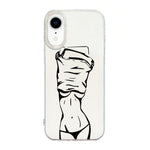Transparent Frame IMD Cream Phone Case, For iPhone 11 Pro Max, For iPhone 11, For iPhone 11 Pro, For iPhone X / XS, For iPhone XR, For iPhone XS Max, For iPhone 8 Plus / 7 Plus