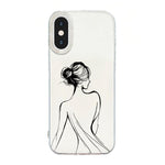 Transparent Frame IMD Cream Phone Case, For iPhone 11 Pro Max, For iPhone 11, For iPhone 11 Pro, For iPhone X / XS, For iPhone XR, For iPhone XS Max, For iPhone 8 Plus / 7 Plus