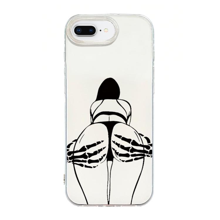 Transparent Frame IMD Cream Phone Case, For iPhone 11 Pro Max, For iPhone 11, For iPhone 11 Pro, For iPhone X / XS, For iPhone XR, For iPhone XS Max, For iPhone 8 Plus / 7 Plus