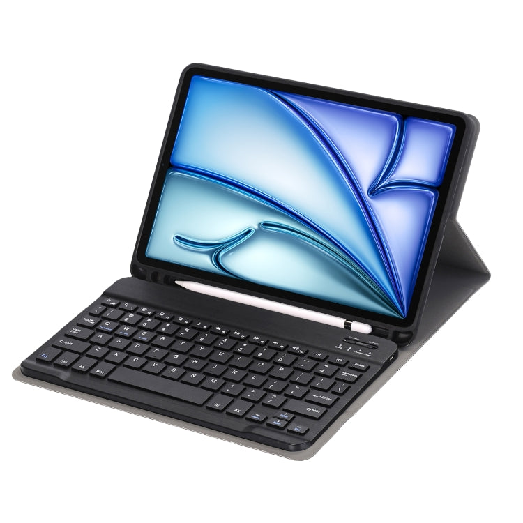 Für iPad Air 11 2024 / 2025 / Air 4 2020 / Air 5 2022 A098B Abnehmbare ABS Ultra-dünne Candy Colors Bluetooth-Tastatur Schutzhülle mit Ständer & Stiftefach, A098B