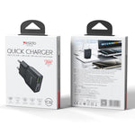 Yesido YC112 Ultra-thin 20W Dual-port PD QC Fast Charger, YC112