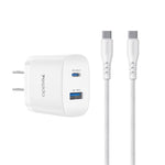 Yesido PD45W USB und Type-C Dual Interface Schnellladegerät Set, EU Stecker, UK Stecker, US Stecker