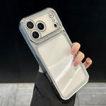 Galvanisierte PC-Hybrid-TPU-Strass-Handyhülle, für iPhone 17 Pro Max, für iPhone 17 Pro