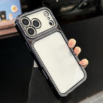 Galvanisierte PC-Hybrid-TPU-Strass-Handyhülle, für iPhone 17 Pro Max, für iPhone 17 Pro
