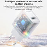 Yesido 18W USB Einzelinterface Ladegerät Set mit USB zu Type-C Kabel, EU Stecker, UK Stecker, US Stecker