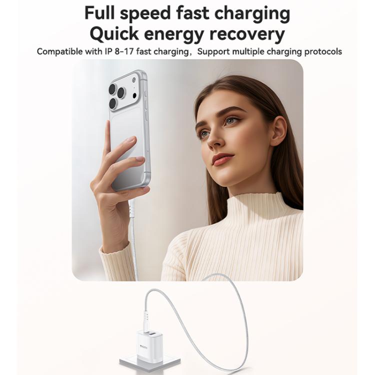 Yesido PD35W Type-C, USB Schnellladegerät Set mit Type-C zu Type-C Kabel, US Stecker, EU Stecker, UK Stecker