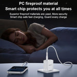 Yesido YC106 PD20W USB-C / Type-C und QC18W USB-A Dual Ports Ladegerät Set mit Type-C zu Type-C Kabel, YC106