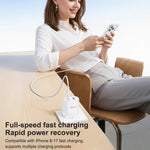 Yesido YC152 PD20W USB-C / Typ-C und QC18W USB-A Dualanschluss Ladegerät Set mit Typ-C-zu-Typ-C-Kabel, YC152