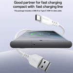 Yesido YC17U 12W 2,4A USB Dualanschluss Ladegerät Set mit 1m USB-zu-Typ-C-Datenkabel, YC17U