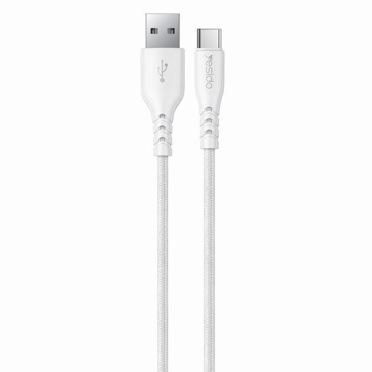 Yesido YC104 12W 2.4A USB Dual Ports Charger Set with 1m USB to Type-C Data Cable, YC104