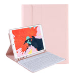 T098B Integrierte Ultra-dünne Candy Colors Bluetooth-Tastatur Schutzhülle für iPad Air 11 2024 / 2025 / Air 4 10,9 Zoll 2020, mit Ständer & Stiftefach, T098B