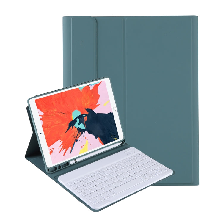 T098B Integrierte Ultra-dünne Candy Colors Bluetooth-Tastatur Schutzhülle für iPad Air 11 2024 / 2025 / Air 4 10,9 Zoll 2020, mit Ständer & Stiftefach, T098B