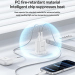 Yesido YC150 12W 2,4A USB Dualanschluss Ladegerät Set mit 1m USB-zu-Typ-C-Datenkabel, YC150