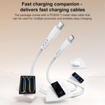 Yesido YC105 PD20W Typ-C Ladegerät Set mit 1m Typ-C-zu-Typ-C-Datenkabel, YC105