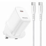 Yesido YC151 PD20W Typ-C Ladegerät Set mit 1m Typ-C-zu-Typ-C-Datenkabel, YC151