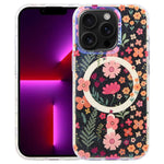 IMD Blaulicht Jungle Serie Magnetische Handyhülle, Für iPhone 13 Pro Max, Für iPhone 13 Pro